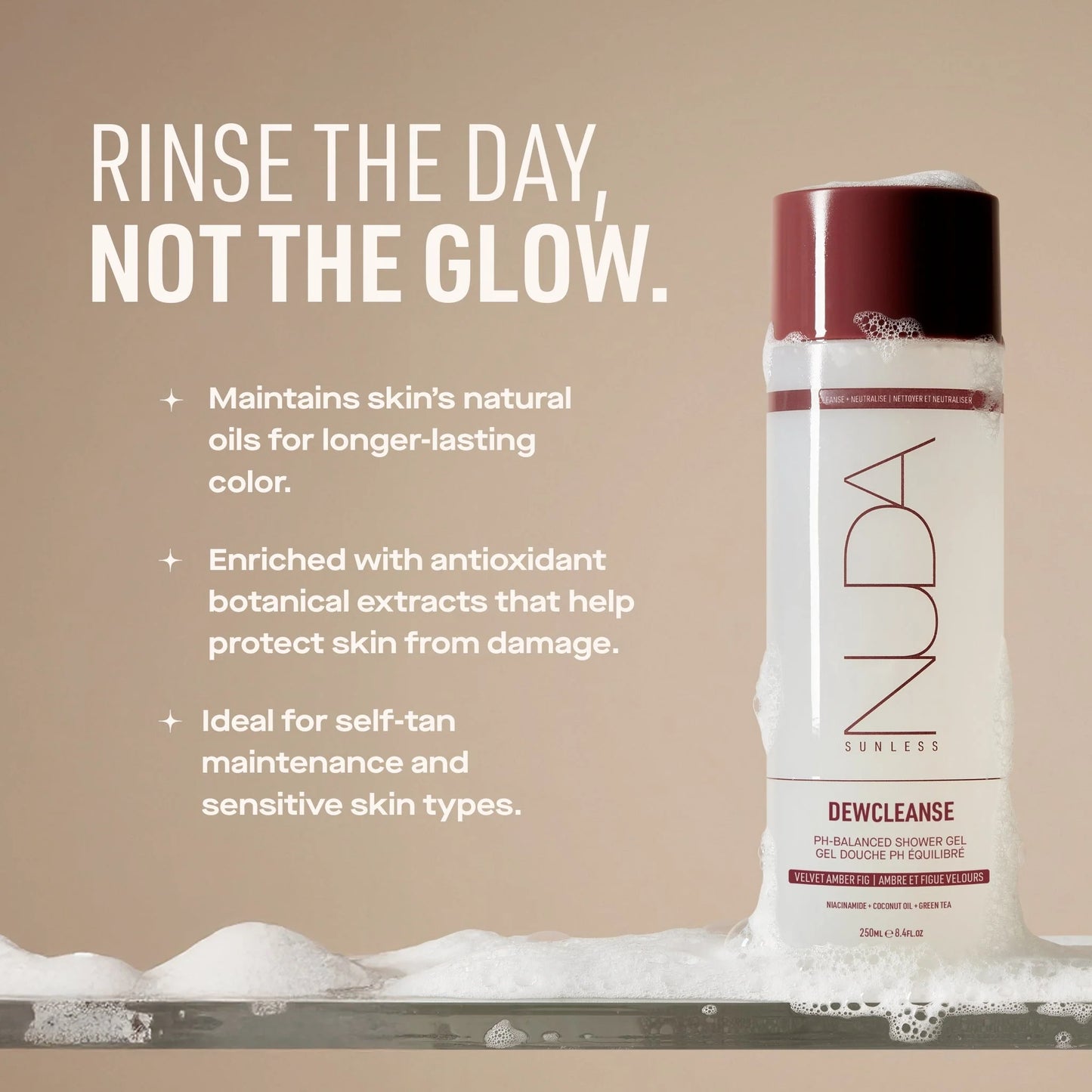 DewCleanse pH Balanced Shower Gel